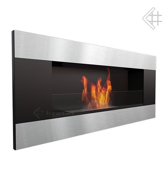 Настенный биокамин Kratki Delta 2 Horizontal 400x900, TUV